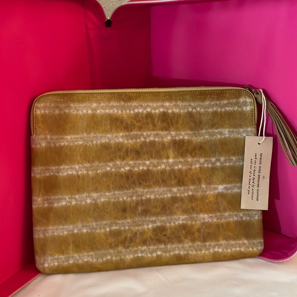 Leather Bag. Never used with tags.